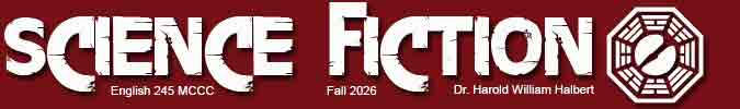 Banner for ENG 101 EWF  English Composition 1: Education and Identity. Dr. Halbert's Fall 2026 course at MCCC. A graduate on a skateboard appears in the middle.